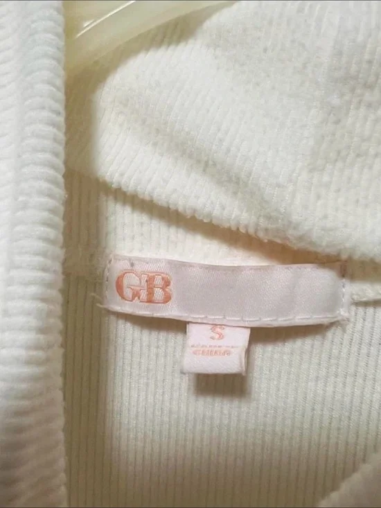 Gianni Bini Ivory Sleeveless Ribbed Knit Dress - Picture 2 of 3